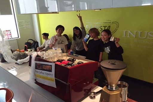 メルボルン INUS バリスタ ハロウィーン 名古屋駅前・岐阜・大垣 留学エージェント