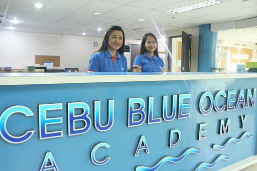 フィリピン セブ Cebu Blue Ocean 受付 1