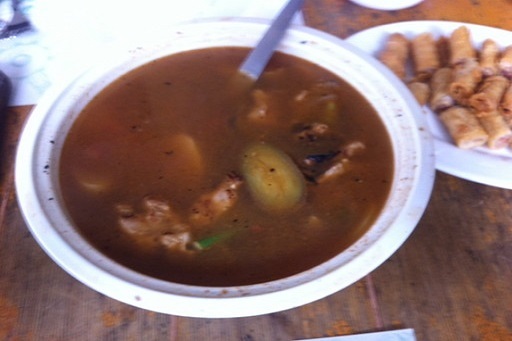 フィリピン料理 シニガン 野菜