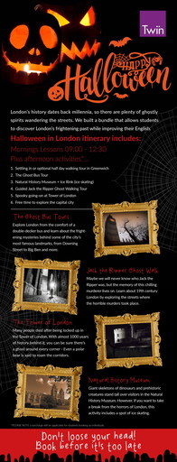 2019 英語 ハロウィーンコース