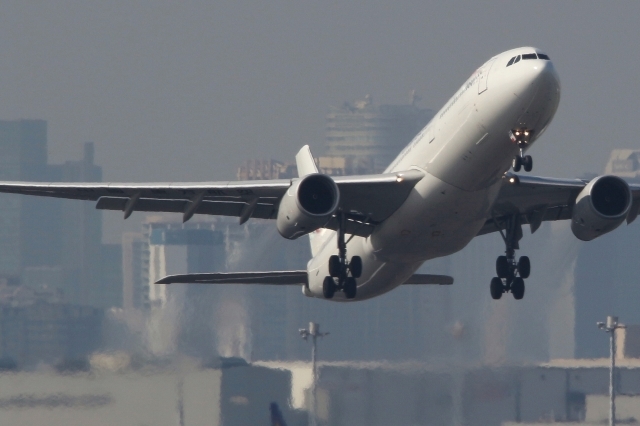 飛行機の写真