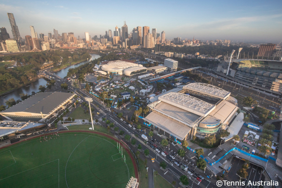 メルボルン 全豪テニス