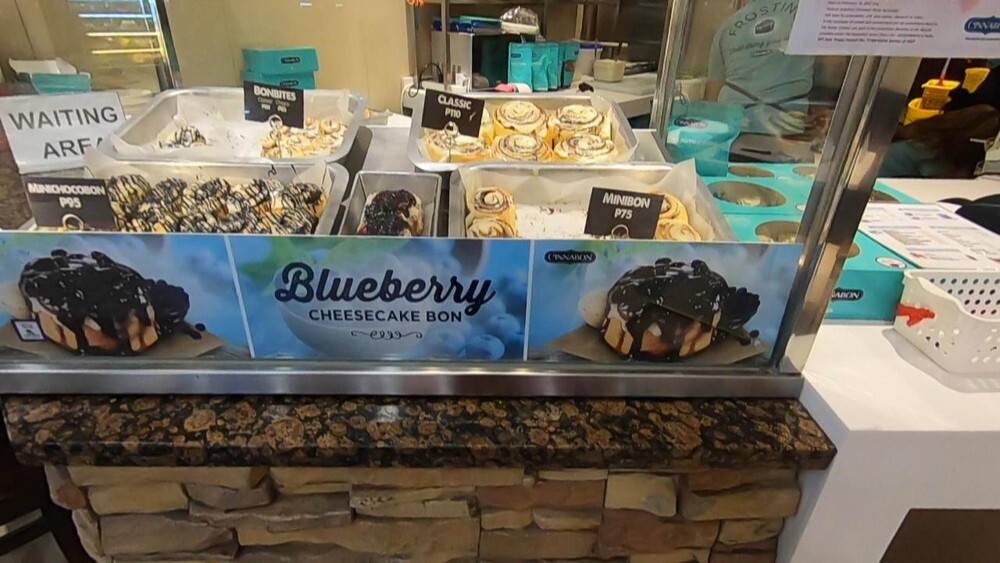 フィリピン バギオ留学 SMモール Cinnabonシナボン 1 ライフアブロード